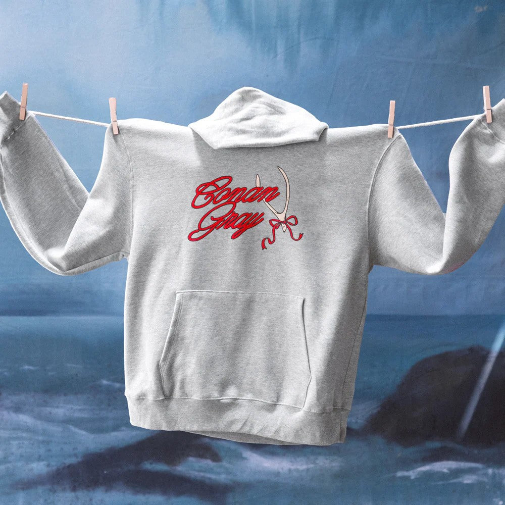 Conan Gray Conan Gray Red Ribbon Wishbone Hoodie Hoodies 417016