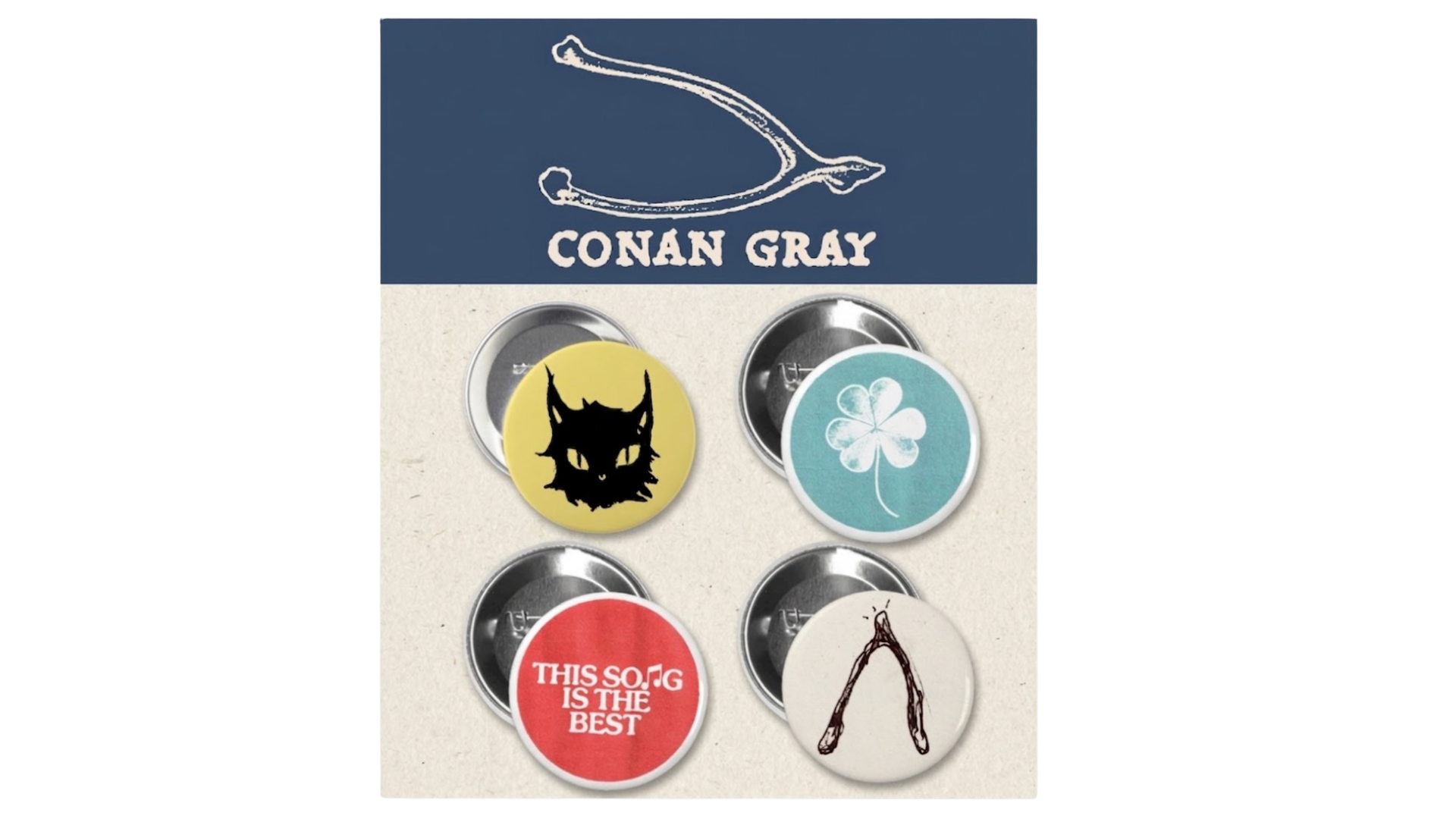 Conan Gray The Wishbone Starter Pin Pack Pin Set 440449